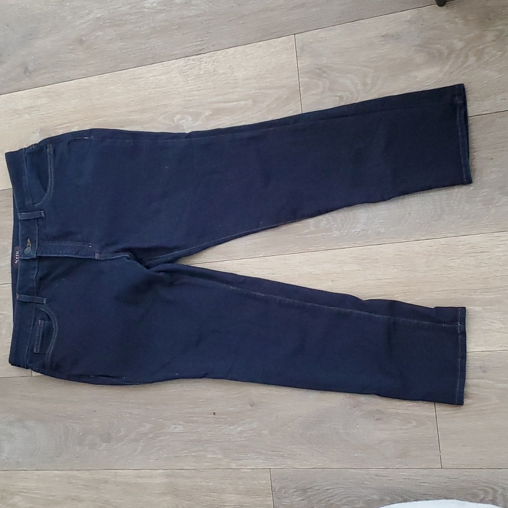 NYDJ ALINA/ ANKLE JEANS sz 14P  dark wash 11" rise